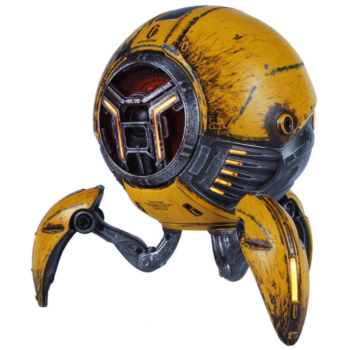 Loa Bluetooth GravaStar Mars Pro (War Damaged Yellow) | Version 2